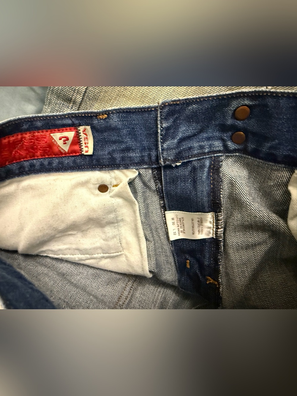 Guess Women's Flare Jeans in Light Blue Wash - Picture 2 of 8
